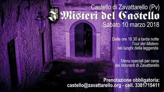 I Misteri del Castello - 10 marzo 2018 Zavattarello